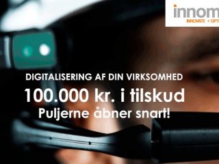 RDGIVNING: 100.000 kr. til rdgivning vedr. digitalisering af din virksomhed