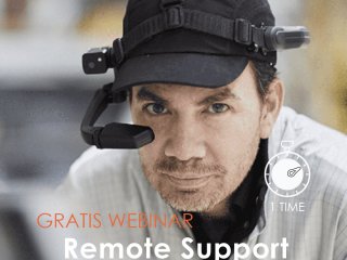 WEBINAR 24/3-2021: Remote support under og efter Covid-19