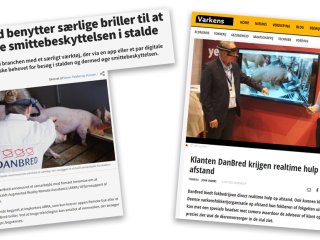 Presse vedr. DanBred & Innomize på EuroTier messen