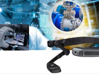 Effektiv fjernvedligeholdelse af produktionsanlg med AR-video support og stemmestyrede smartglasses